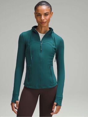 Lululemon Define Hooded Jacket *Nulu Storm Teal Athleisure Size 2